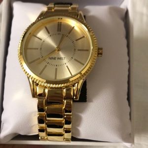 Brand new Nine West gold watch
